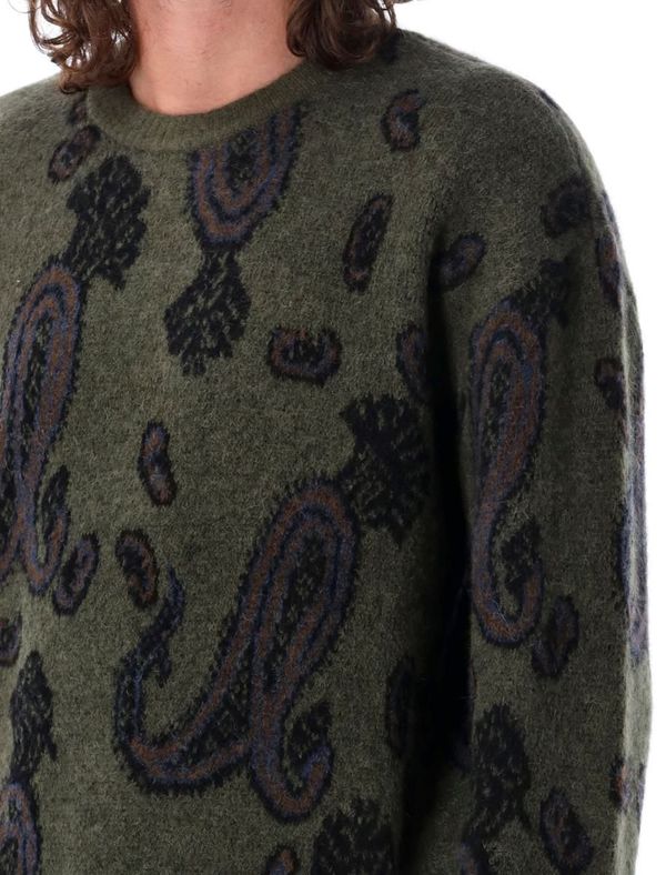 CARHARTT WIP Medford Sweater - PASLEY JAQUARD PLANT | Garmentory
