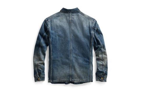 rrl denim chore jacket