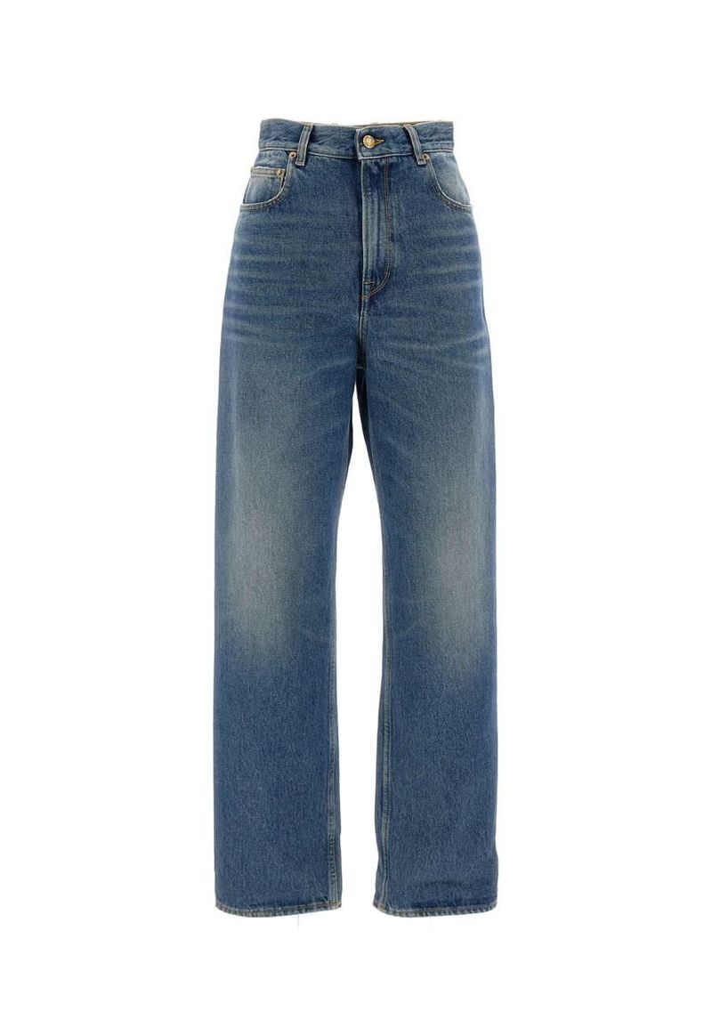 GOLDEN  ゴールデングース デニム パンツ PANT KIM Golden Goose Pant Kim Long Leg jeans - Blue | Garmentory