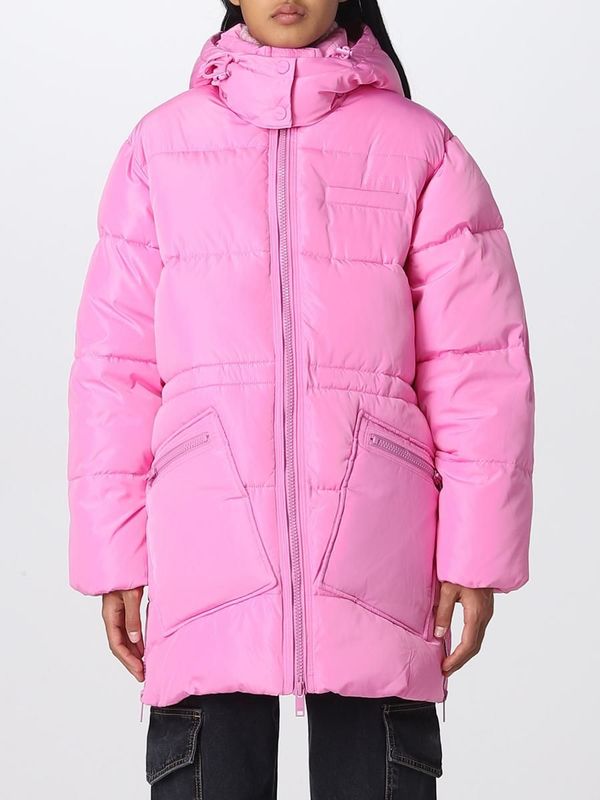 Ganni WOMEN'S JACKETS Pink Garmentory