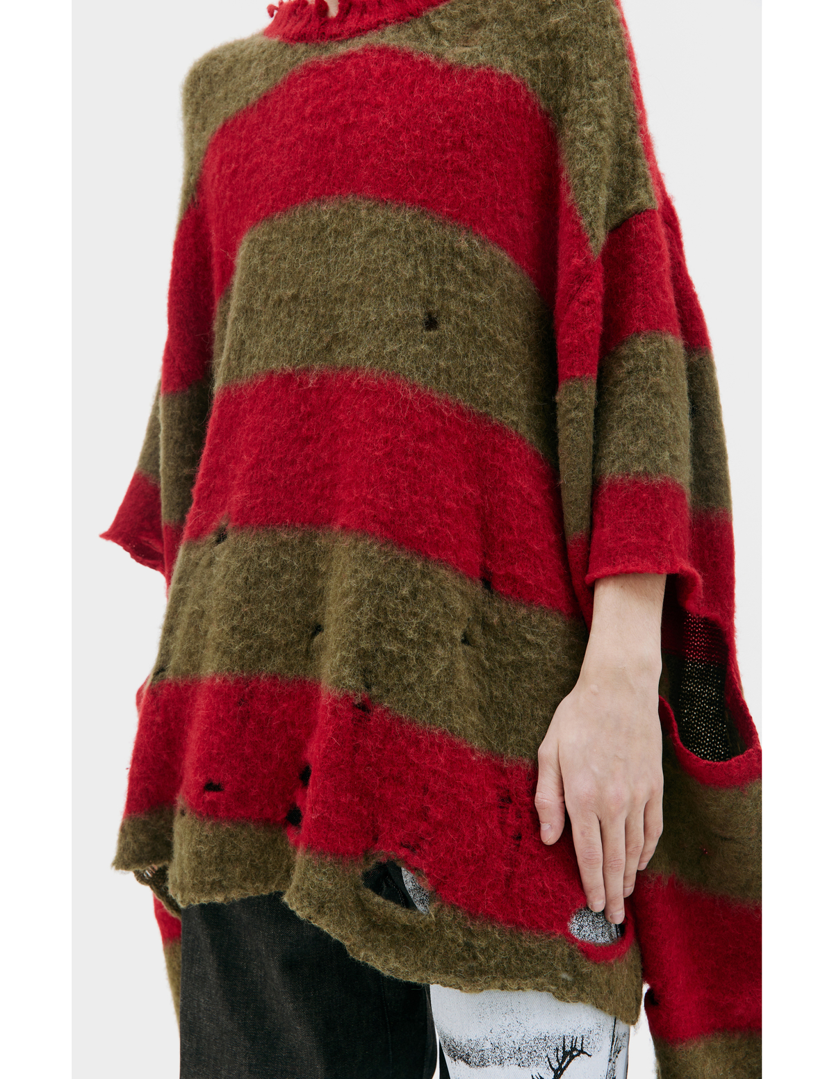 【doublet】STRIPE OVERSIZE PULLOVER 23aw doublet STRIPE OVERSIZE PULLOVER
