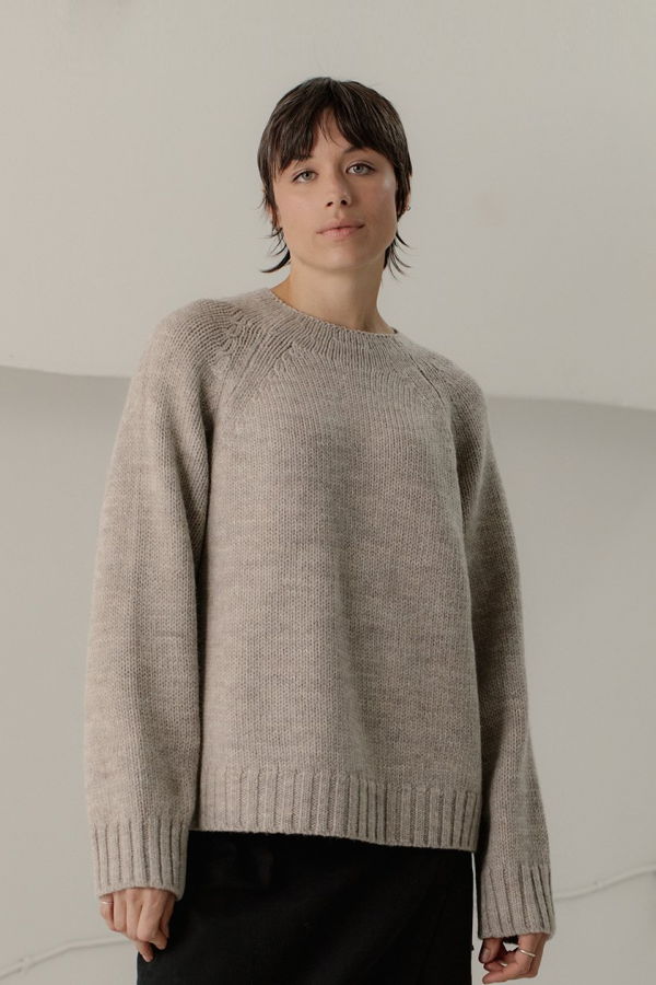 Bare Knitwear channel sweater - Sandstone