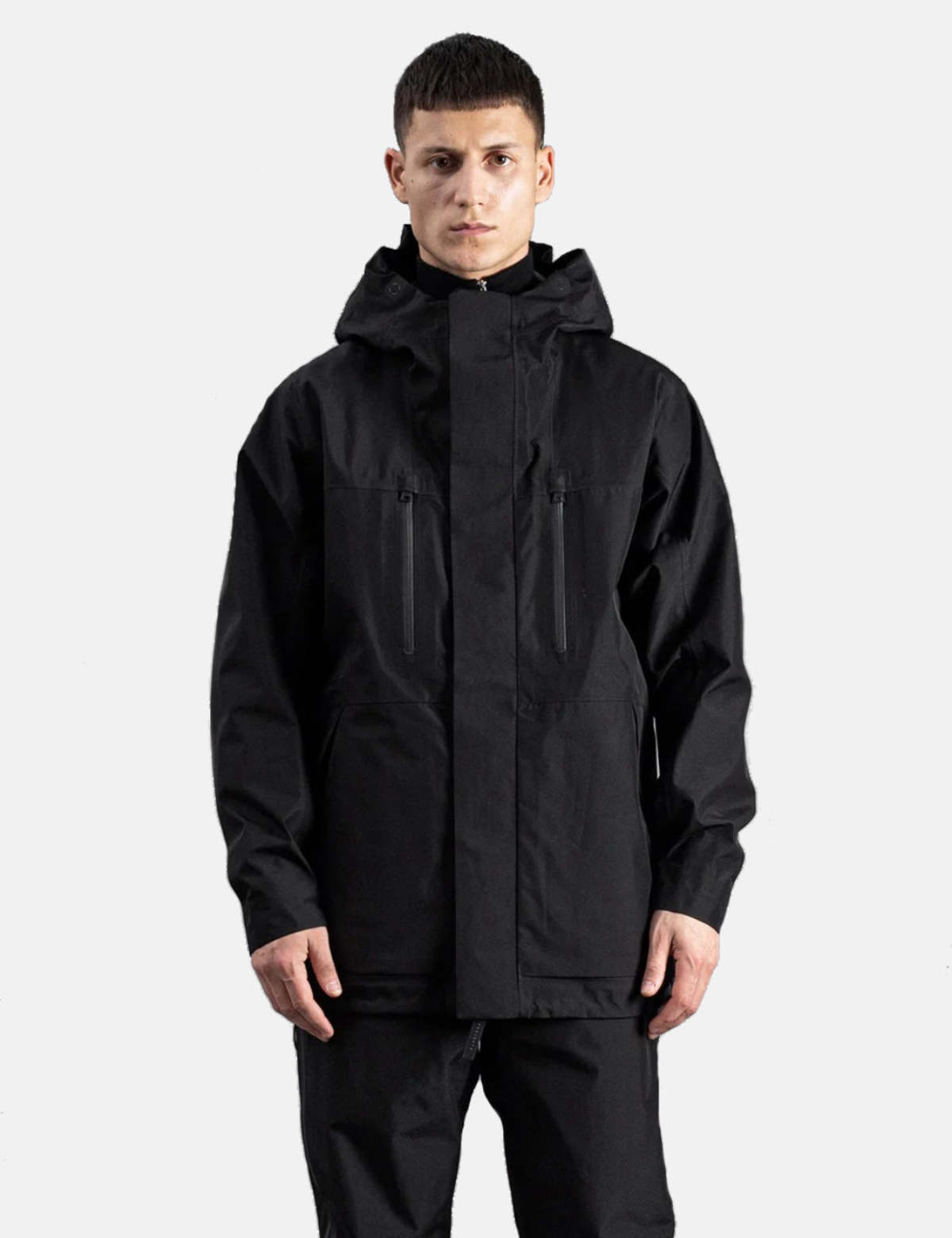 Norse Projects ARKTISK Gore-Tex 3L Hooded Parka Jacket - Black 