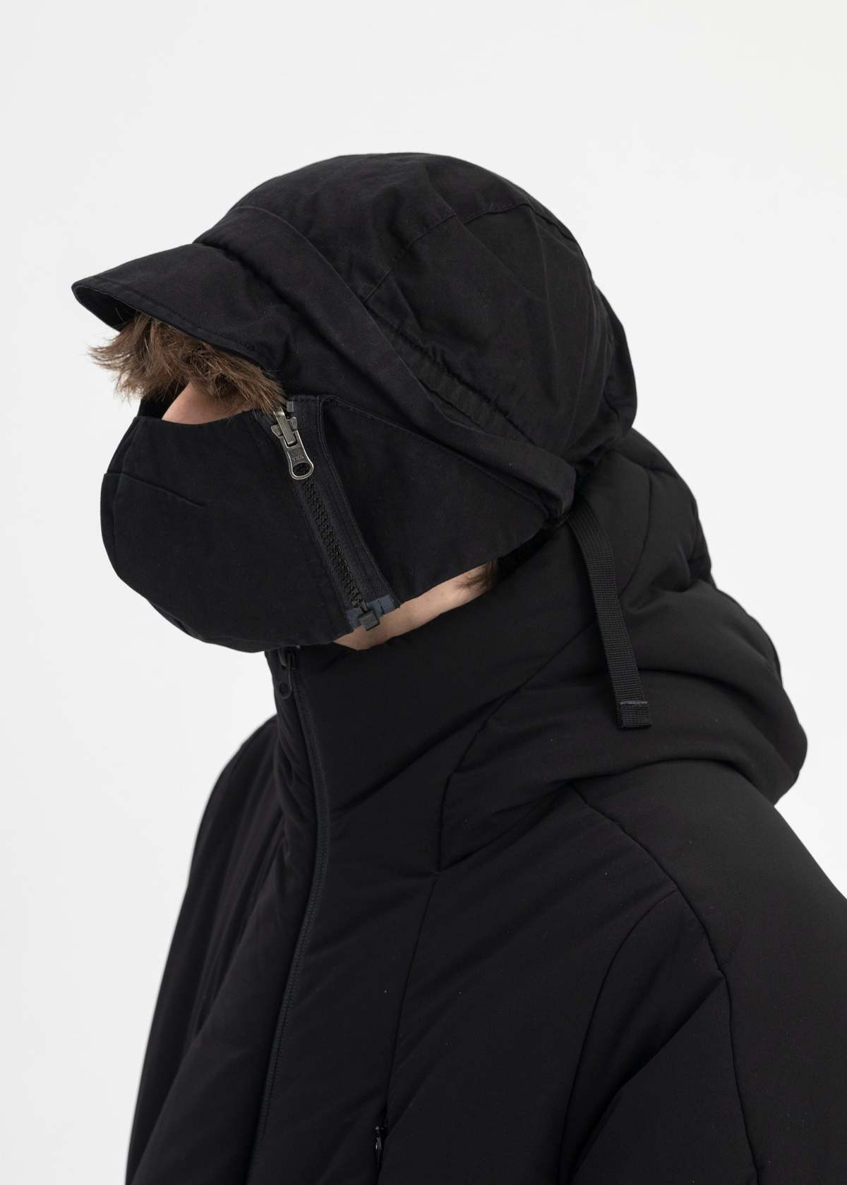 Hyein Seo FLAP HAT MASK - BLACK | Garmentory