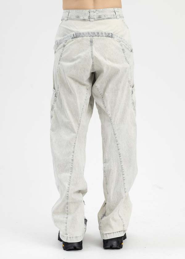 Hyein Seo ICE BLUE UTILITY PANTS - Blue | Garmentory