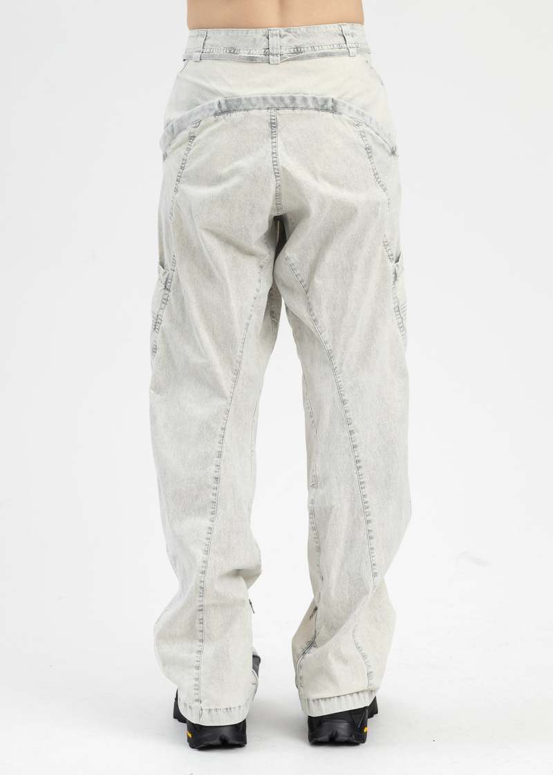 Hyein Seo ICE BLUE UTILITY PANTS - Blue | Garmentory