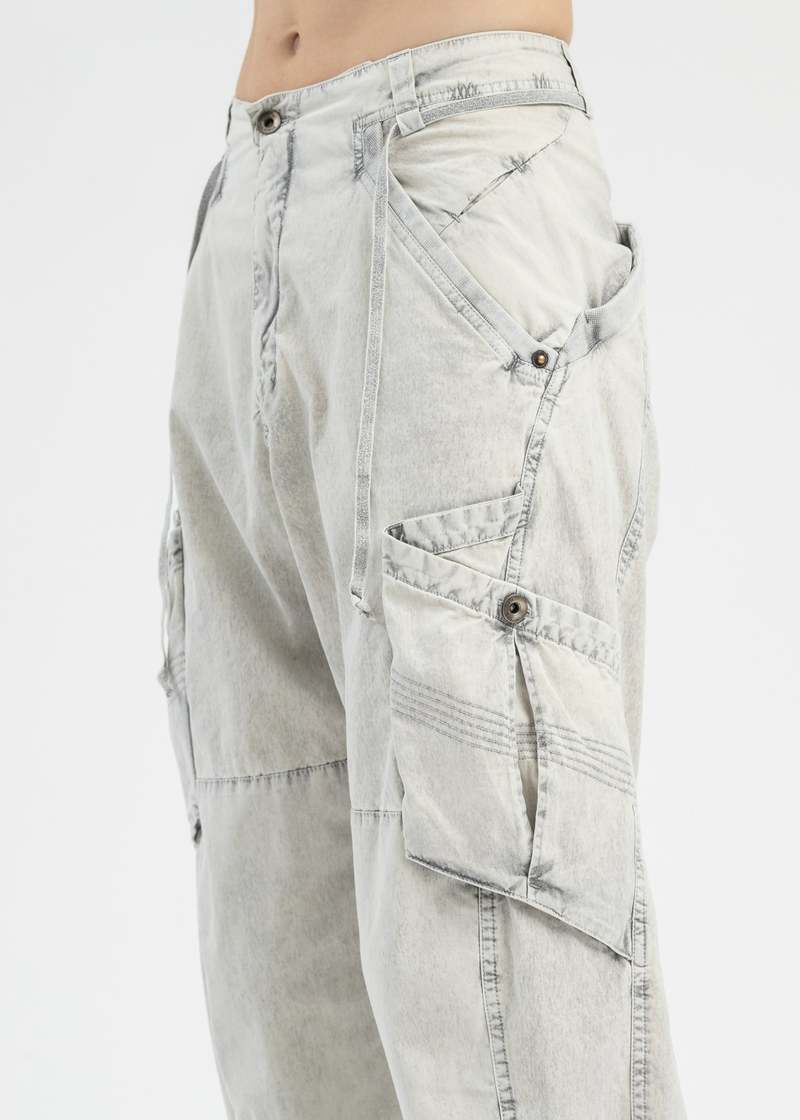 Hyein Seo ICE BLUE UTILITY PANTS - Blue | Garmentory