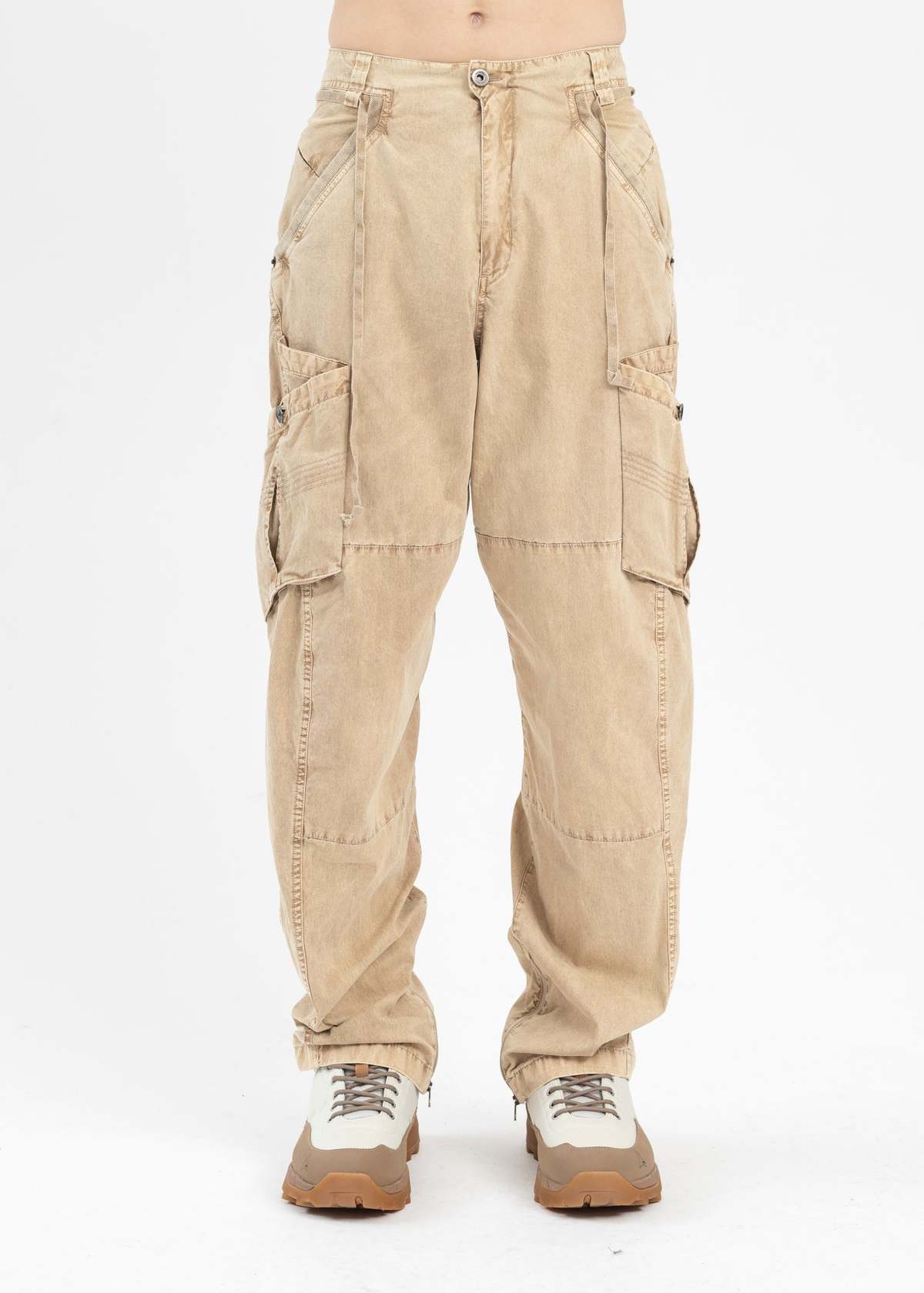 Hyein Seo SAND UTILITY PANTS - Sand | Garmentory