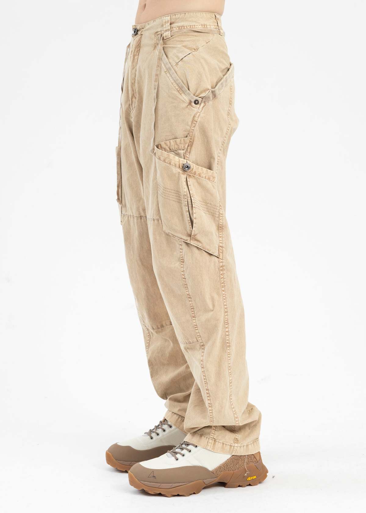 Hyein Seo SAND UTILITY PANTS - Sand | Garmentory