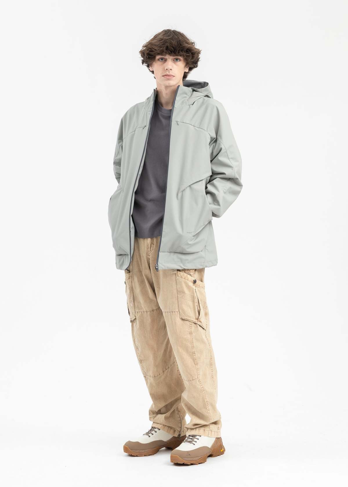 Hyein Seo SAND UTILITY PANTS - Sand | Garmentory