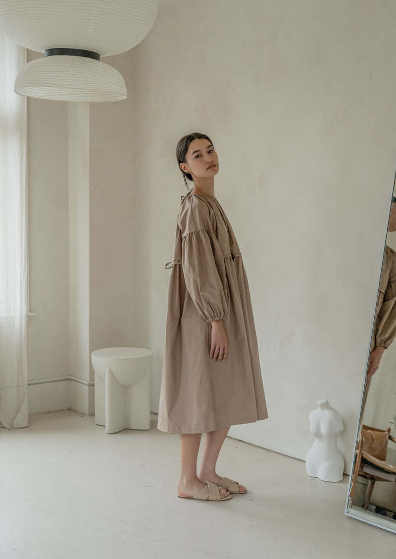 Vestige Story Anima Dress - Tan Vestige Story Anima Dress - Tan