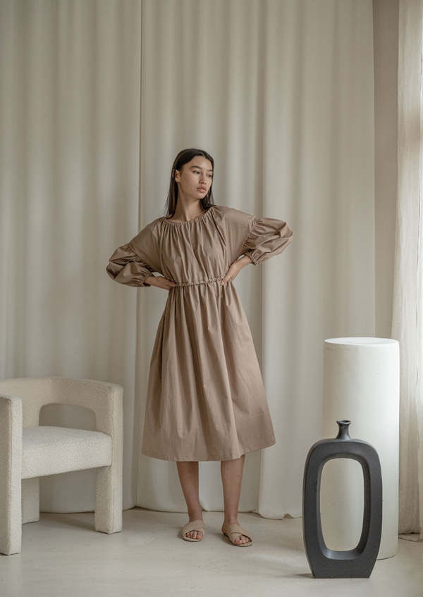 Vestige Story Anima Dress - Tan Vestige Story Anima Dress - Tan