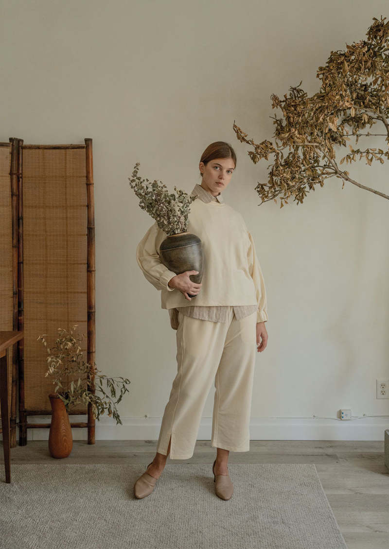 Vestige Story Edit Pants - Cream Vestige Story Edit Pants - Cream