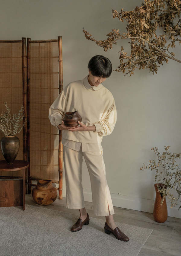 Vestige Story Edit Pants - Cream Vestige Story Edit Pants - Cream