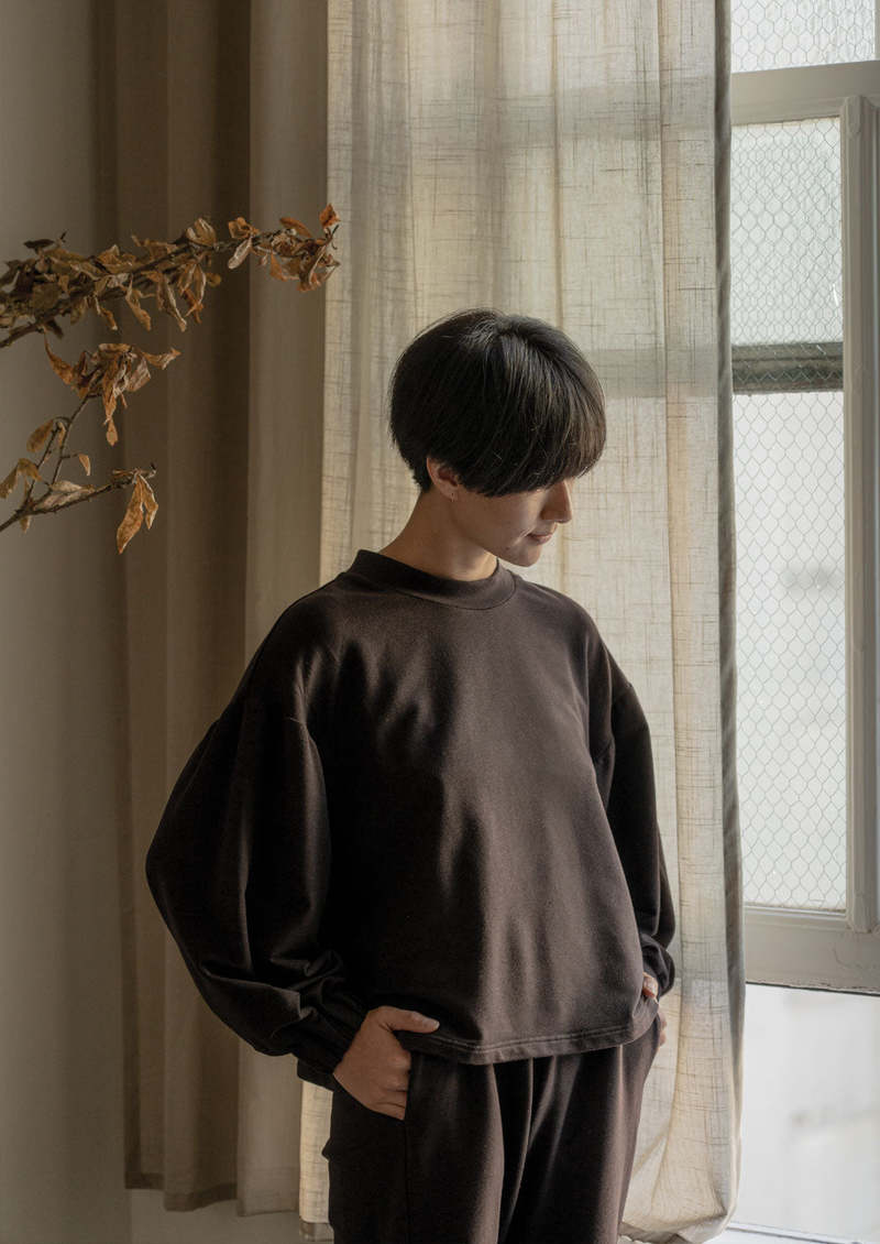 Vestige Story Monologue Sweatshirt - Burnt Umber Vestige Story Monologue Sweatshirt - Burnt Umber