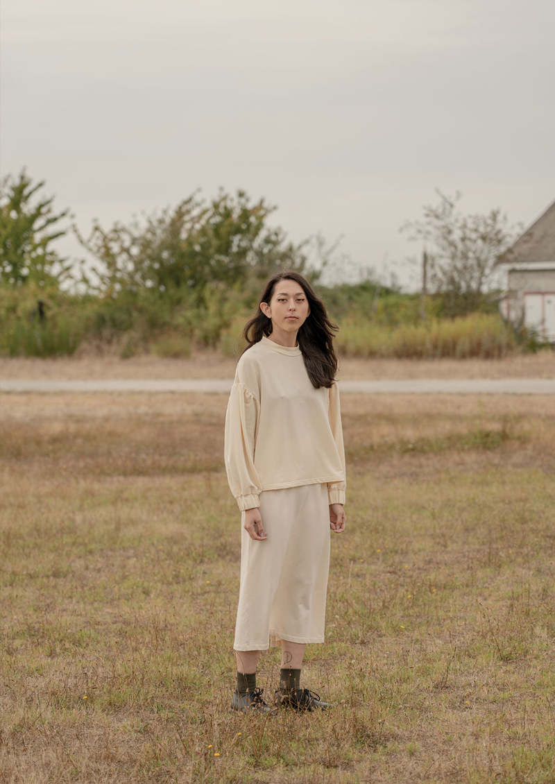 Vestige Story Monologue Sweatshirt - Cream