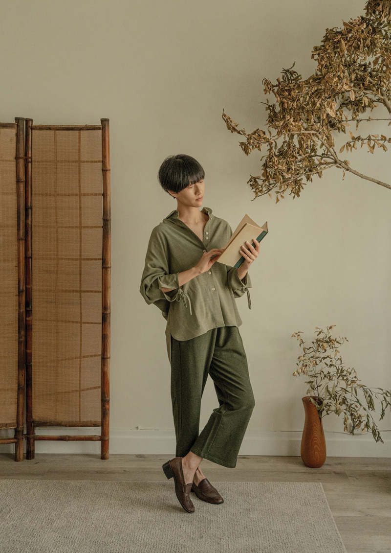 Vestige Story Sonnet Blouse - Sencha Vestige Story Sonnet Blouse - Sencha