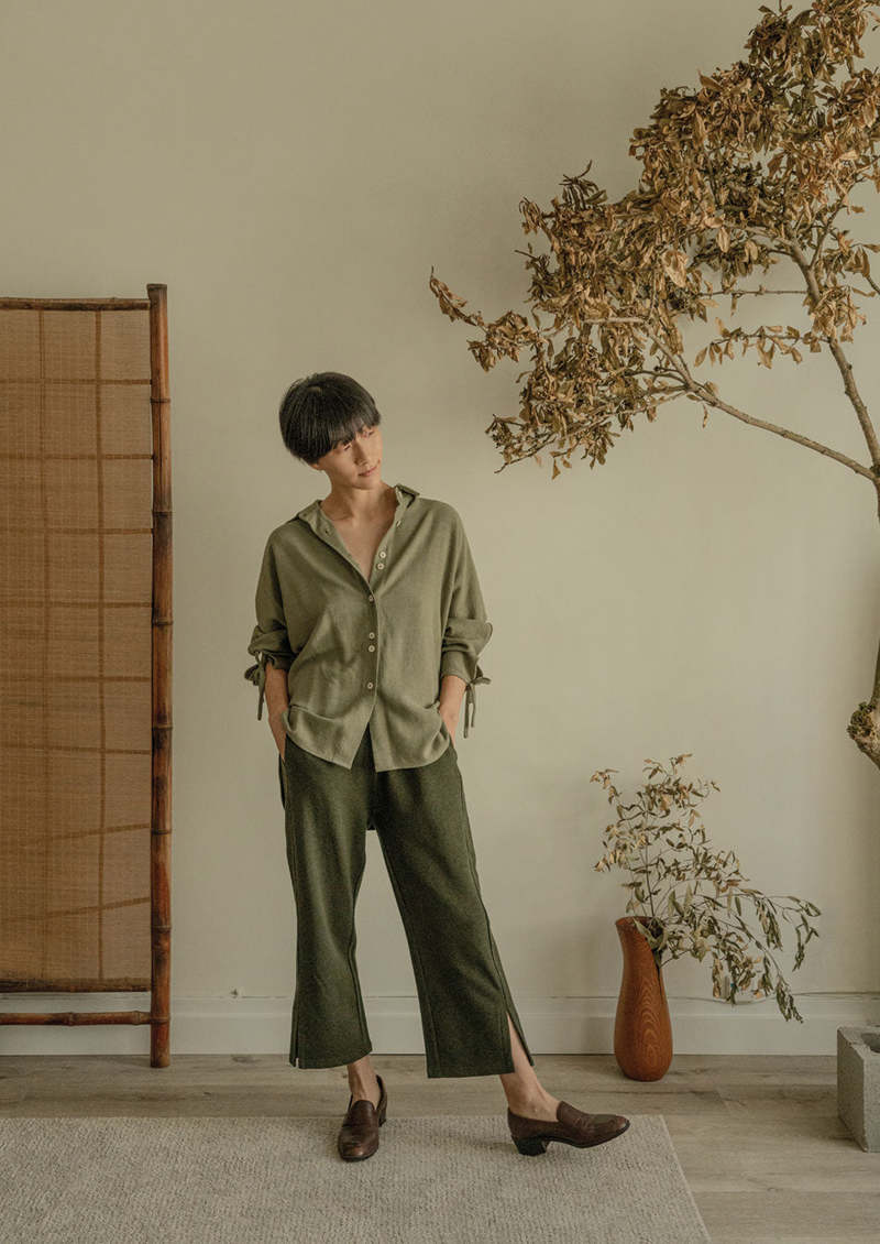 Vestige Story Sonnet Blouse - Sencha Vestige Story Sonnet Blouse - Sencha
