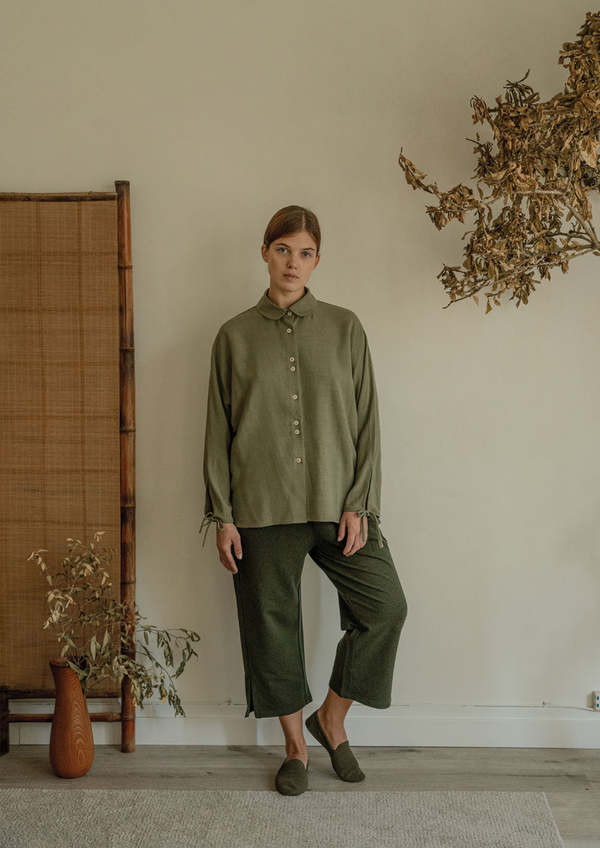Vestige Story Sonnet Blouse - Sencha Vestige Story Sonnet Blouse - Sencha