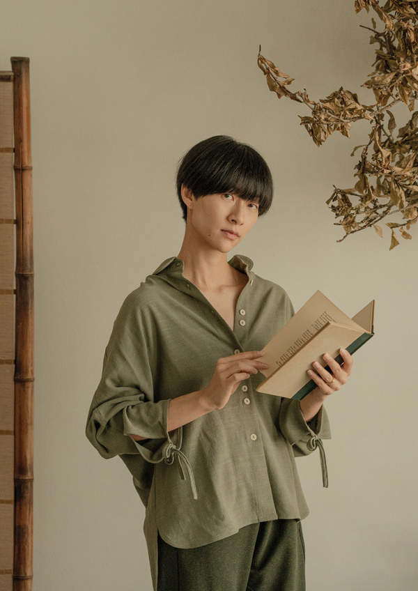 Vestige Story Sonnet Blouse - Sencha Vestige Story Sonnet Blouse - Sencha