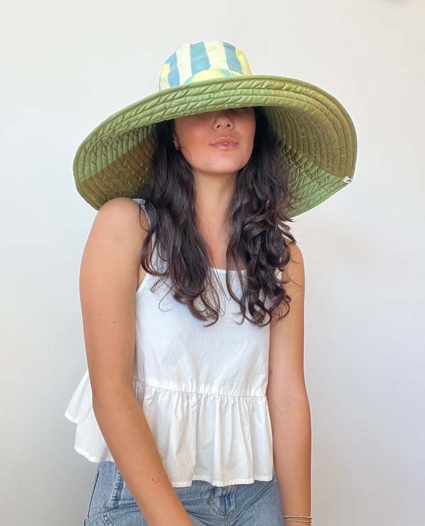 Romualda ‘Picnic’ Grande Hat Romualda Picnic Grande Hat with Straps – o main image 2