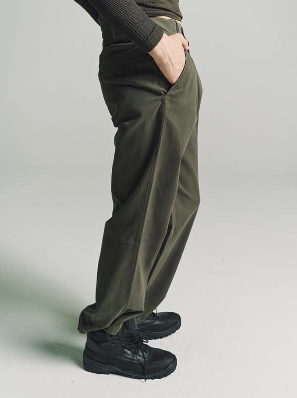 GR10K Warmcotton Twill Boot Storage Pants - Military Green GR10K Warmcotton Twill Boot Storage Pants - Military Green