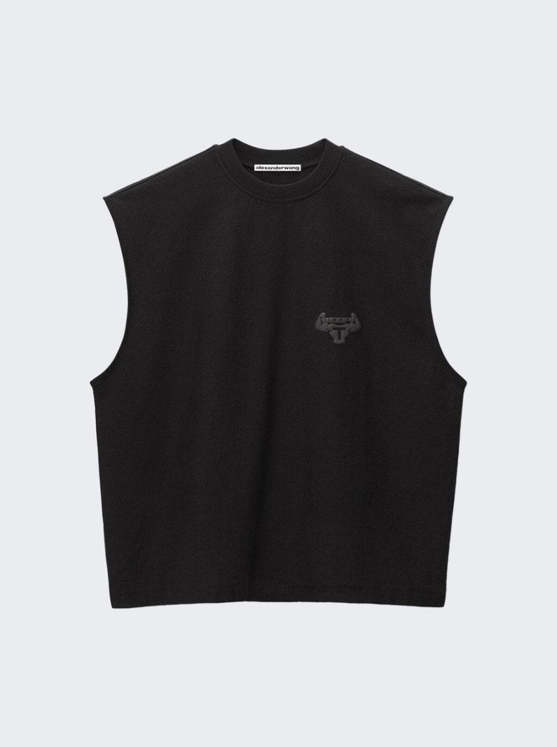 ALEXANDER WANG】 Beefy Muscle Tank ガラガラ L
