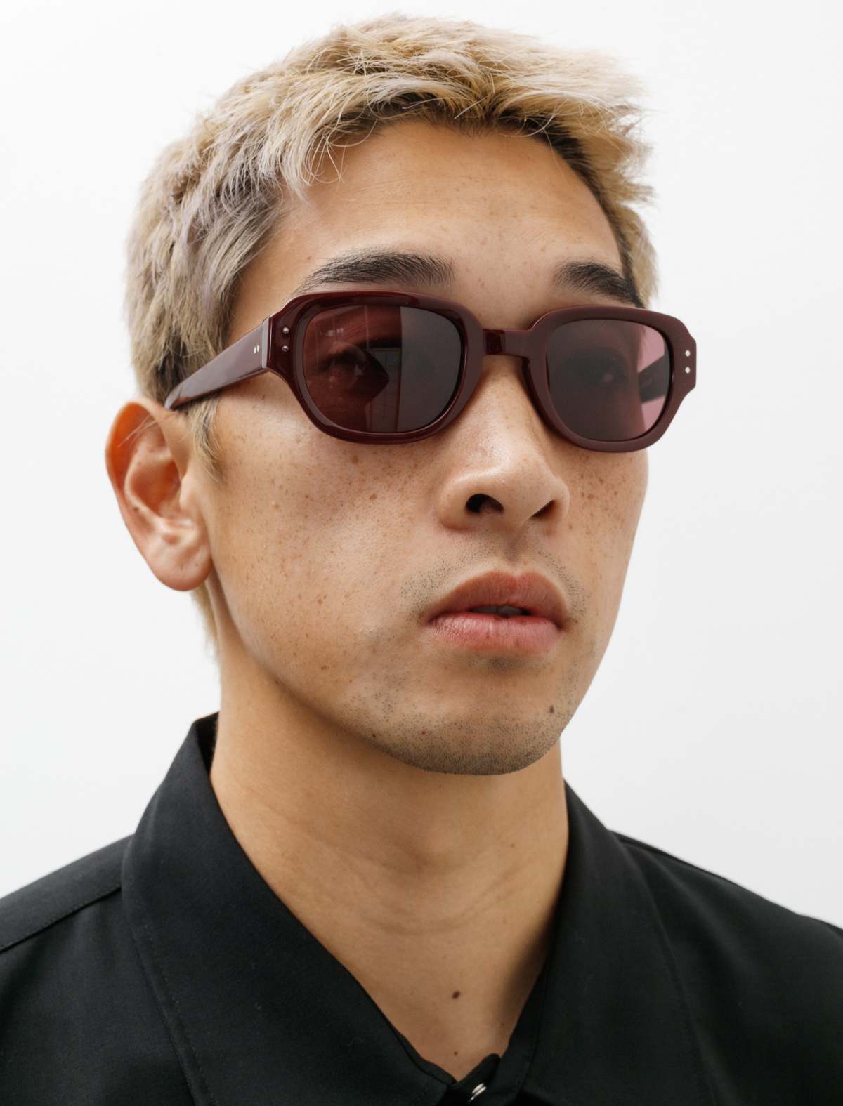 【SUN BUDDIES】 PYLE / SOLID BOURGOGNE Sun Buddies Pyle Sunglasses - Solid Bourgogne | Garmentory