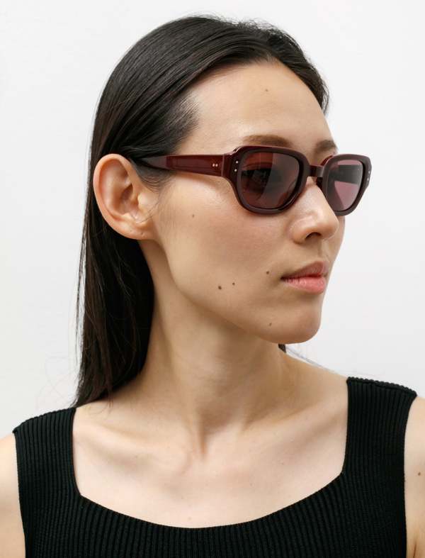 Sun Buddies Pyle Sunglasses - Solid Bourgogne | Garmentory