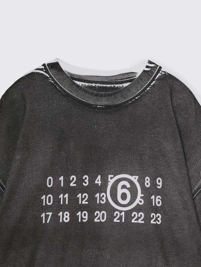 MM6 MAISON MARGIELA T-SHIRT WITH PRINT | Garmentory