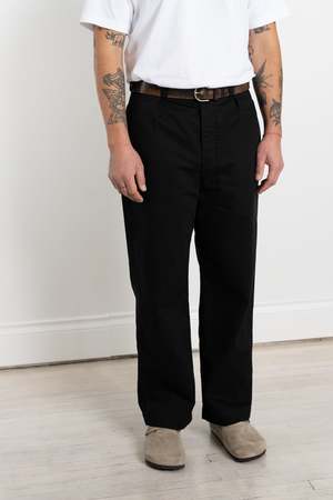 Orslow Wide Fit French Army Trouser - Black | Garmentory