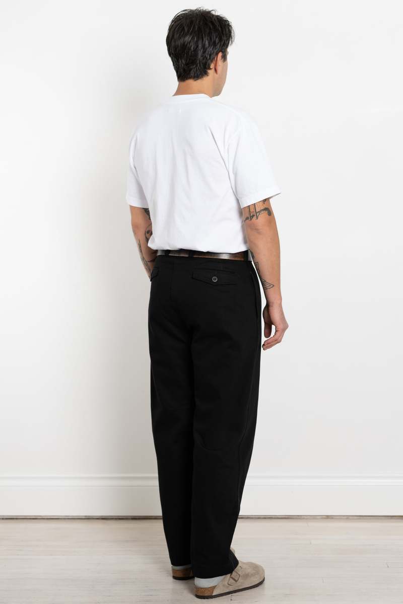 Orslow Wide Fit French Army Trouser - Black | Garmentory