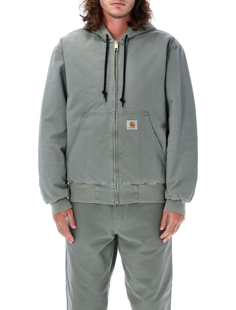 90s Carhartt zip hoodie　グレー　アクティブジャケット 90s Carhartt zip hoodie グレー アクティブジャケット - メルカリ