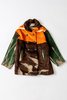 Carleen Fleece Blanket Peacoat - Marsh - Thumbnail 3