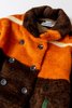Carleen Fleece Blanket Peacoat - Marsh - Thumbnail 4