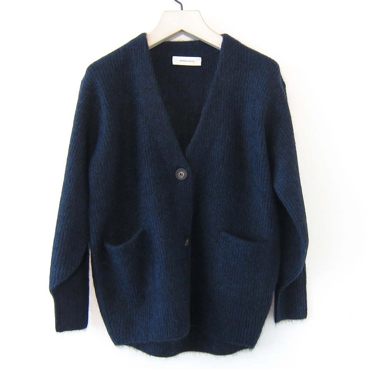 Sayaka Davis cocoon cardigan - indigo | Garmentory