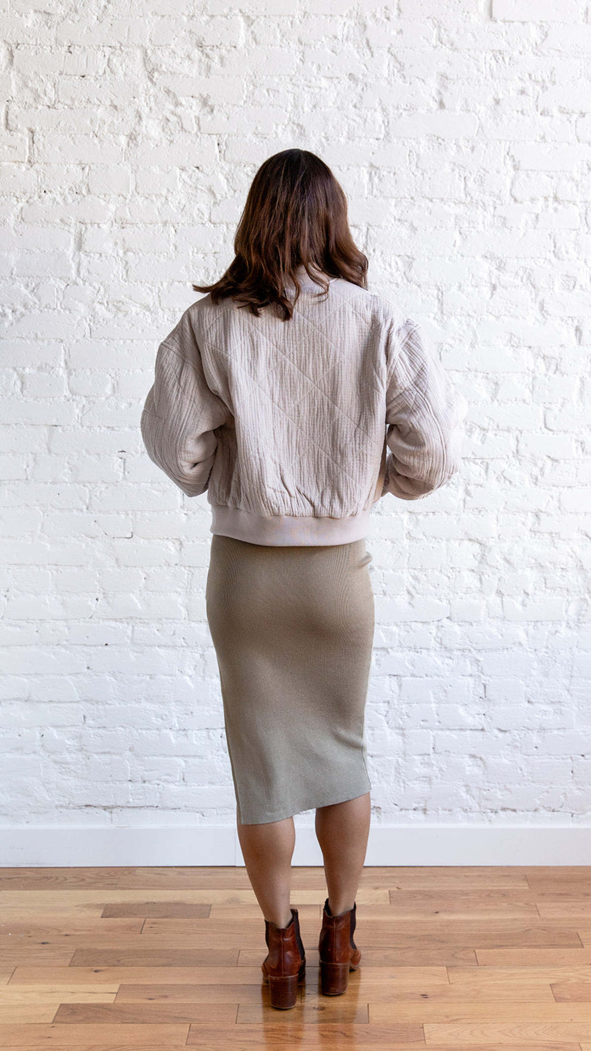 Miou Muse Quilted Bomber Jacket - Image 4 of 7