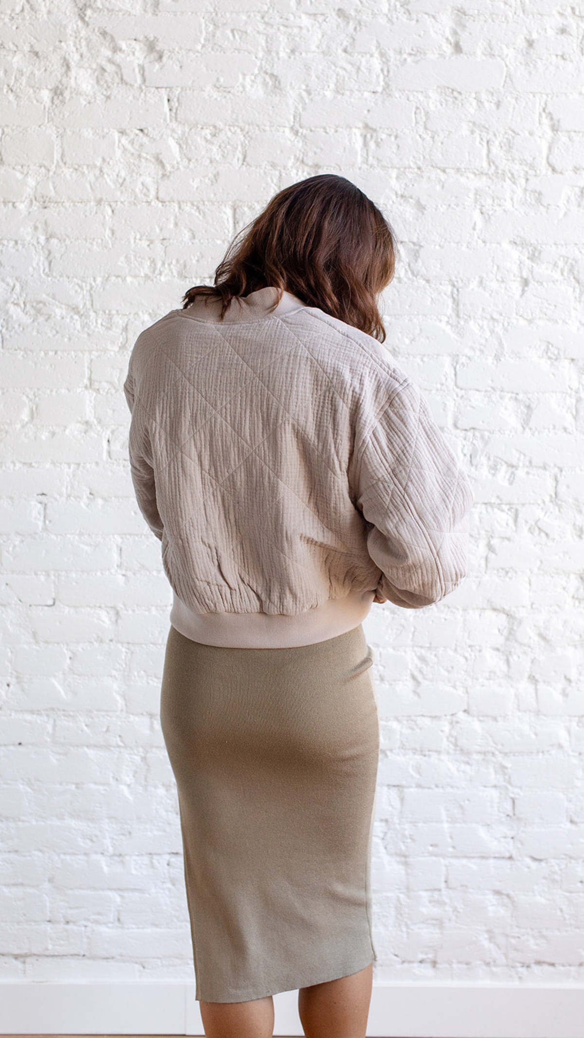 Miou Muse Quilted Bomber Jacket - Image 5 of 7