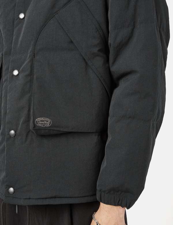 Snow Peak Takibi Down Jacket - Black | Garmentory