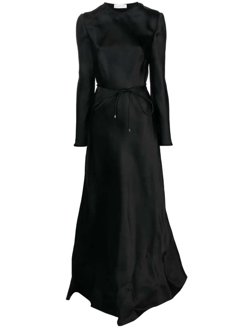 【Zimmermann】LUMINOSITY BIAS SLIP DRESS バイアス ミディ Zimmermann Luminosity Bias Slip Dress - Black | Garmentory