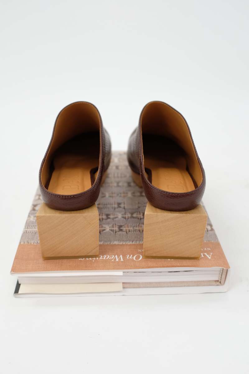 Beklina Matisse Platform Mules - Castagna Beklina Matisse Platform Mules - Castagna