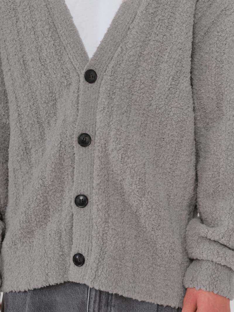 mfpen House Cardigan - Curly Grey | Garmentory
