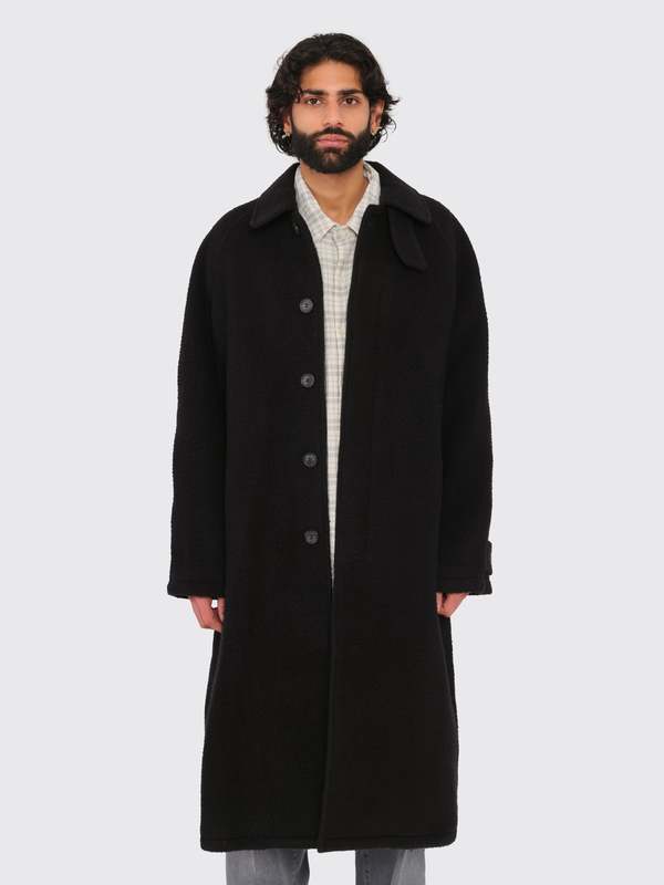 mfpen Installation Coat - Black Fuzz | Garmentory
