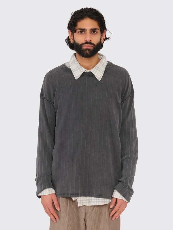 mfpen　New Rib LS Tee サイズM mfpen New Rib LS Tee - Washed Graphite | Garmentory