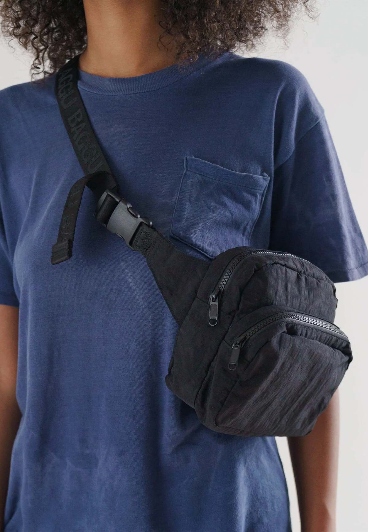 BAGGU Fanny Pack - Black - Image 2 of 3