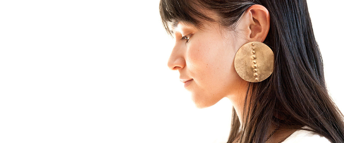 Laurel-hill-garmentory-banner-petroglyph-disc-earrings